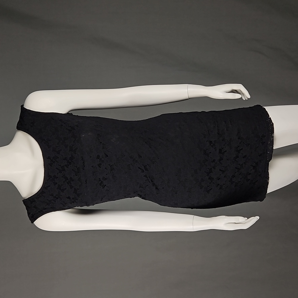 Zara TRF lace stretch dress